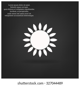 gas burner gas stove. icon. vector design