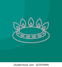 gas burner gas stove. icon. vector design