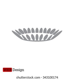 gas burner gas stove. icon. vector design
