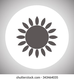 gas burner gas stove. icon. vector design