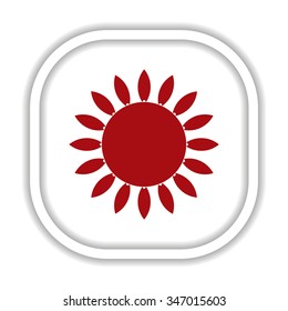 gas burner gas stove. icon. vector design