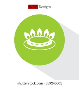 gas burner gas stove. icon. vector design