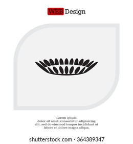 gas burner gas stove. icon. vector design
