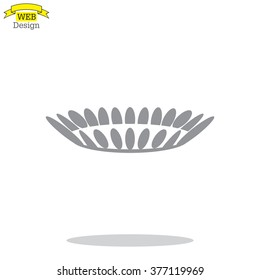gas burner gas stove. icon. vector design