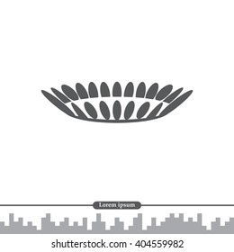 gas burner gas stove. icon. vector design
