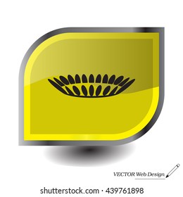 gas burner gas stove. icon. vector design