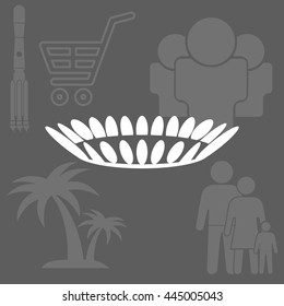 gas burner gas stove. icon. vector design