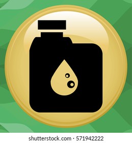 gas can - vector illustration