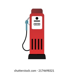 gas column icon, vector illustration