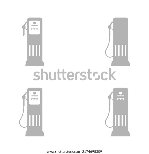 gas column icon, vector\
illustration