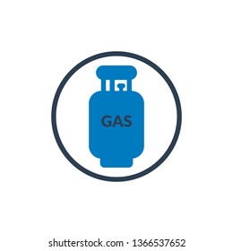 Gas Cylinder Icon