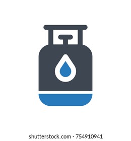Gas Cylinder Icon