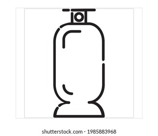 gas cylinder to light the stove