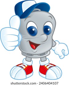gas cylinder, mascot, bottle, fuel, cooking gas