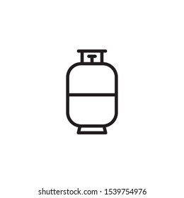 Gas Cylinder Vector Tank. Icon Design