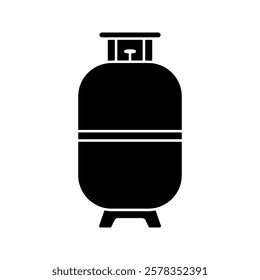 Gas cylinder vector tank. icon design