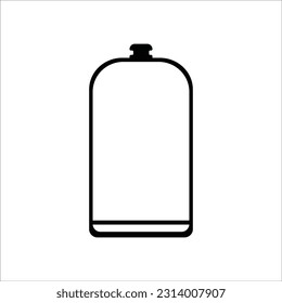 gas cylinders icon vector illustration logo design