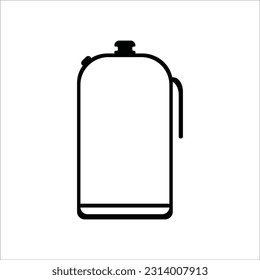 gas cylinders icon vector illustration logo design