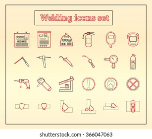 Gas cylinders for industrial use / Three gas cylinder with propane, oxygen and carbon dioxide