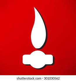 Gas Flame Icon