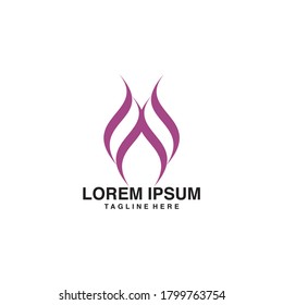 gas flame Logo Vector Illustration Icon
