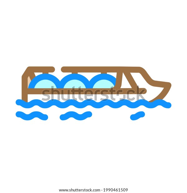 gas hydrogen carrier\
ship color icon vector. gas hydrogen carrier ship sign. isolated\
symbol illustration