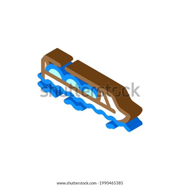 gas hydrogen\
carrier ship isometric icon vector. gas hydrogen carrier ship sign.\
isolated symbol\
illustration