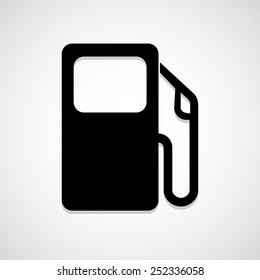 Gas icon great for any use. Vector EPS10.