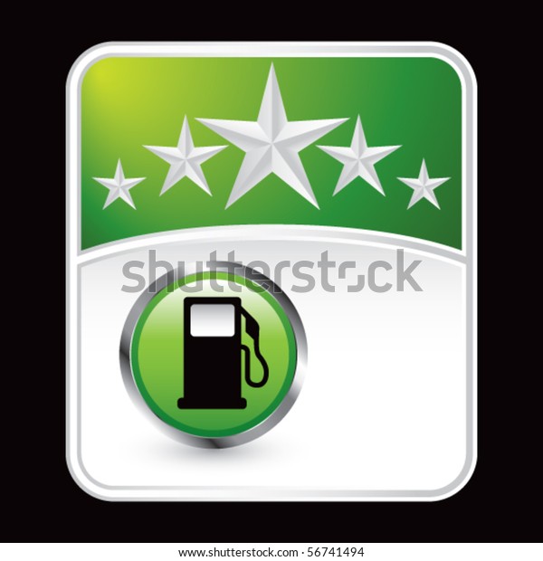  gas icon green star\
background