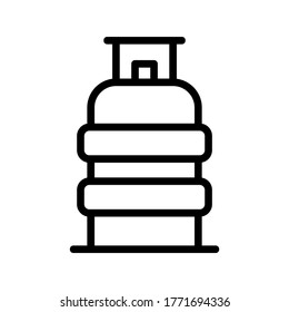 Gas icon or logo isolated sign symbol vector illustration - high quality black style vector icons

