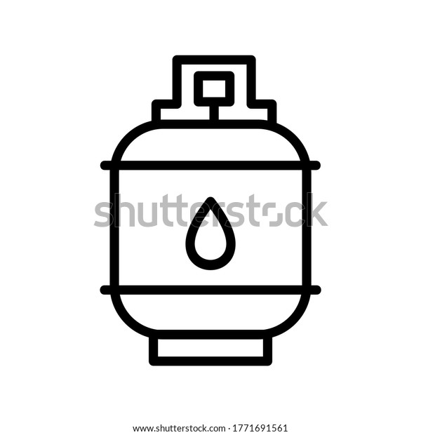 Gas icon or logo\
isolated sign symbol vector illustration - high quality black style\
vector icons\
