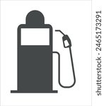Gas icon Gas, oil pump icon set vector illustration