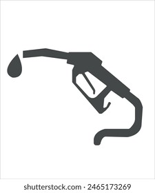 Gas icon Gas, oil pump icon set vector illustration