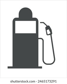 Gas icon Gas, oil pump icon set vector illustration