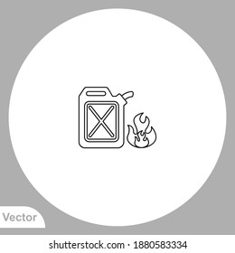 Gas icon sign vector,Symbol, logo illustration for web and mobile