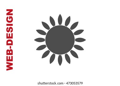 Gas Icon Vector, author portfolio web-design