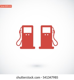 gas icon, vector best flat icon, EPS