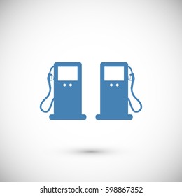 gas icon, vector best flat icon, EPS
