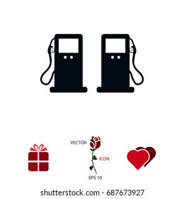 gas icon, vector best flat icon, EPS