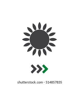 Gas Icon Vector flat design style
