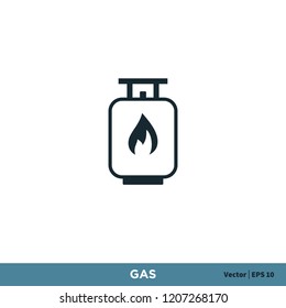gas icon vector logo element