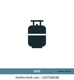 gas icon vector logo element