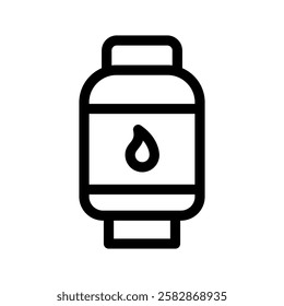 Gas Icon Vector Symbol Design Illustration