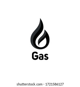 Gas сreative idea logo design