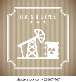 gas industry graphic design , vector illustration