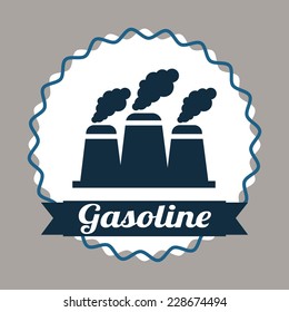 gas industry graphic design , vector illustration