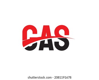 GAS Letter Initial Logo Design Vector Illustration