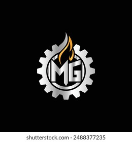 Gas letter logo is energy, liquid, lubricant, diesel, petrol, gasoline,
 fuel, flame, business and company logo.