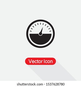 Gas Level Icon,Speedometer Icon,Efficiency Icon Vector Illustration Eps10