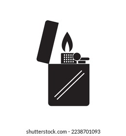 Gas Lighter icon vector illustration design